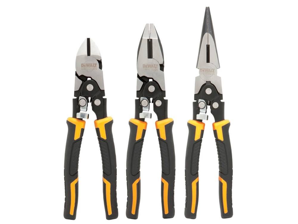 Dewalt DHT070485 DWHT0-70485 3pc Compound Action Pliers Set