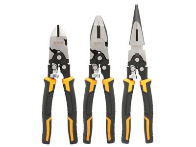 Dewalt DHT070485 DWHT0-70485 3pc Compound Action Pliers Set