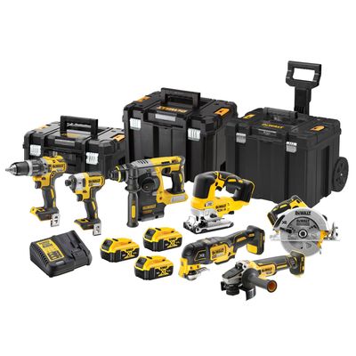 DEWALT DCK755P3T XR 18v Li-Ion Brushless 7 Piece Kit 3 x 5.0Ah