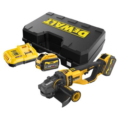 Dewalt DCG460X2 XR 54v FlexVolt 230mm Angle Grinder Kit 2x3/9ah Li-ion