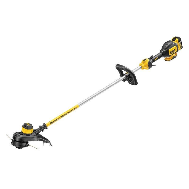 Dewalt DCM561P1S XR Brushless Split Shaft String Trimmer 18V 1 x 5.0Ah Li-ion