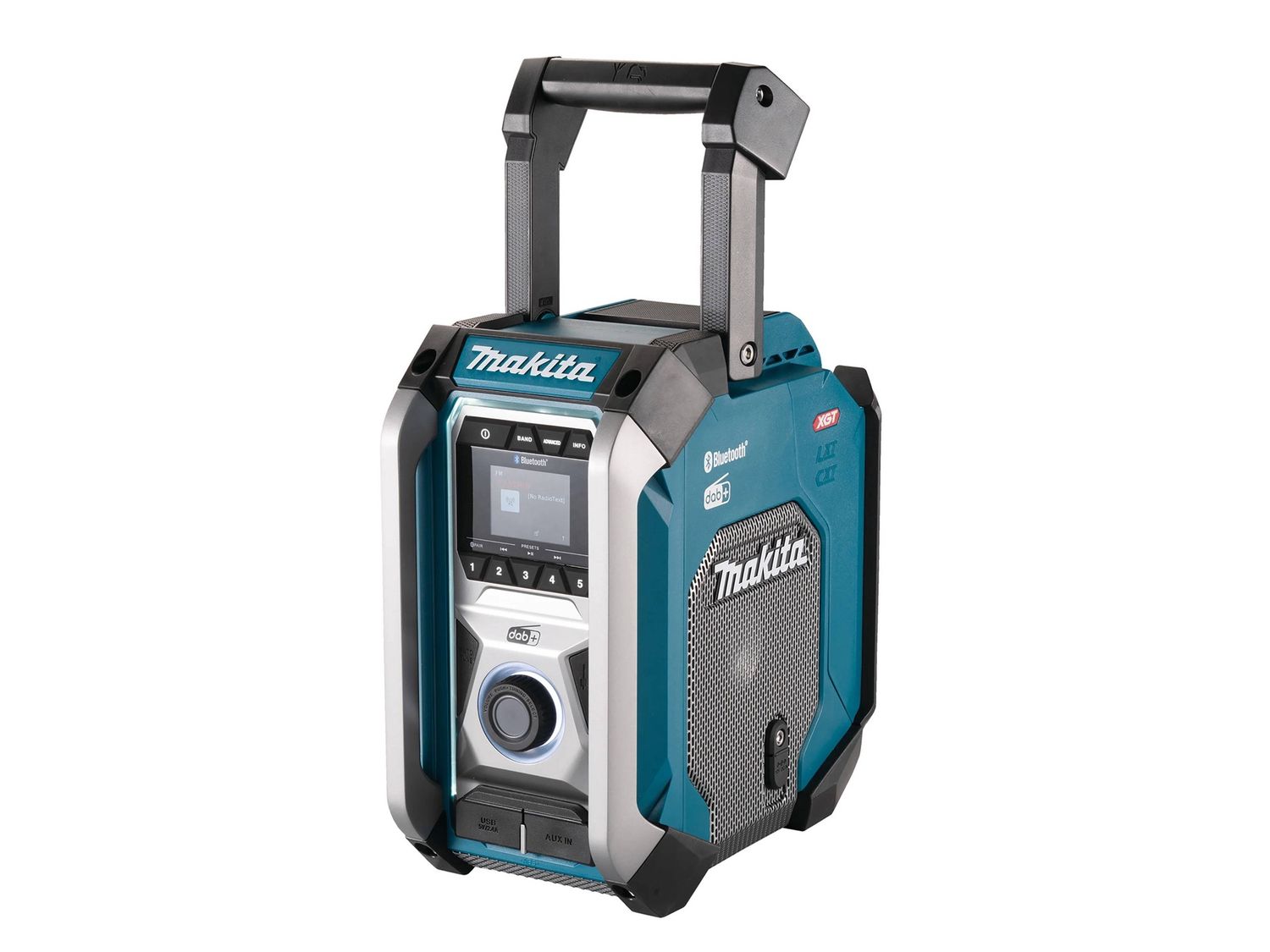 Makita MR007GZ CXT/LXT/XGT FM/DAB/DAB+ Bluetooth Job Site Radio Blue