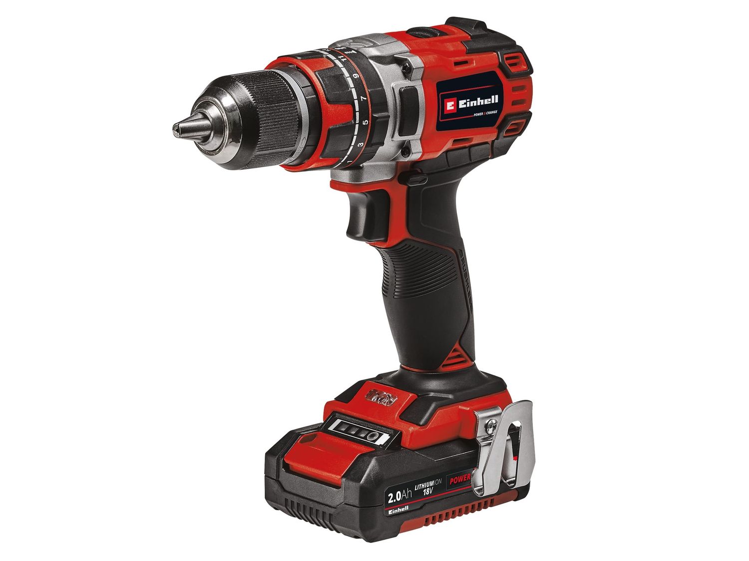 Einhell TP-CD 18/50 Li-i Power X-Change 18v Brushless Combi Drill Kit 2x2Ah