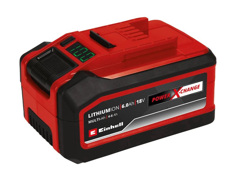 Einhell PX-BAT6 Power X-Change Multi-Ah 18v 4-6Ah Li-ion Battery