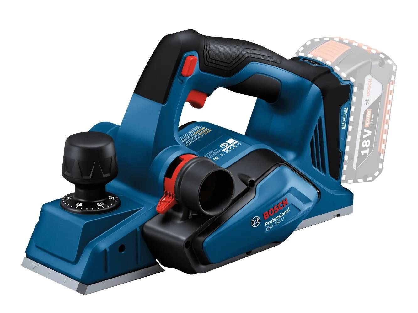 Bosch 06015B5001 GHO 18V-26 Professional Planer 18V Bare Unit