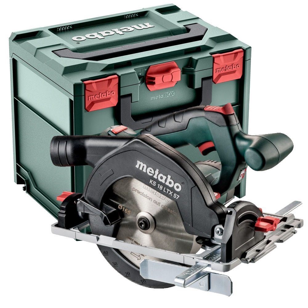 Metabo 601857840 KS18LTX57 18v Circular Saw Bare Unit and metaBOX 340