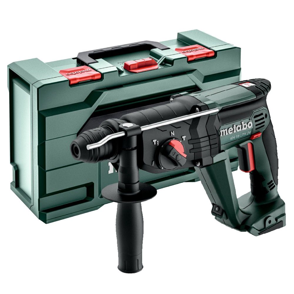 Metabo 601712840 KH18LTX24 18V SDS Plus 3-mode Drill Bare Unit in metaBOX165L