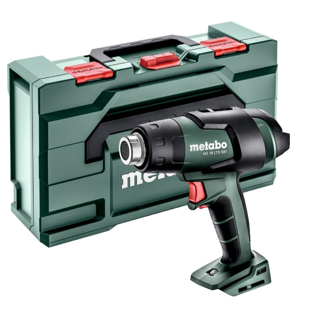 Metabo 610502840 HG18LTX500 18v Hot Air Gun Bare Unit and metaBOX 145 L