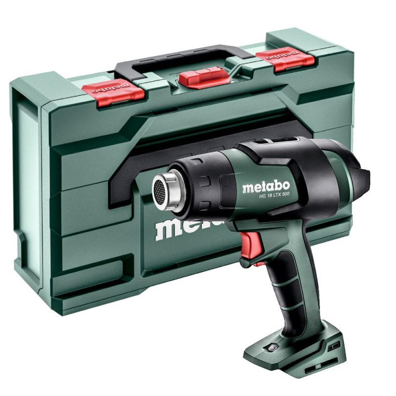 Metabo 610502840 HG18LTX500 18v Hot Air Gun Bare Unit and metaBOX 145 L