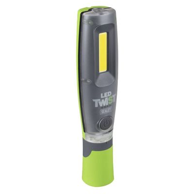 Sealey LED2001G LED Twist Rechargeable Inspection Light Green