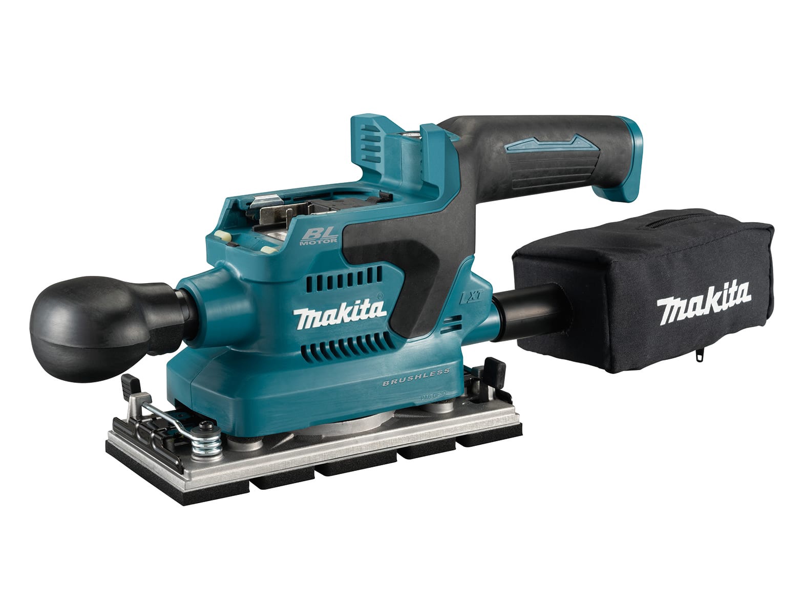 Makita DBO380z 18v LXT Brushless 1/3 Sheet Finishing Sander Bare Unit img