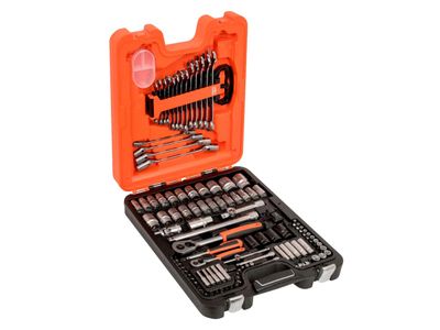 Bahco S106 106pc 1/4in and 1/2in Drive Socket and Spanner Set