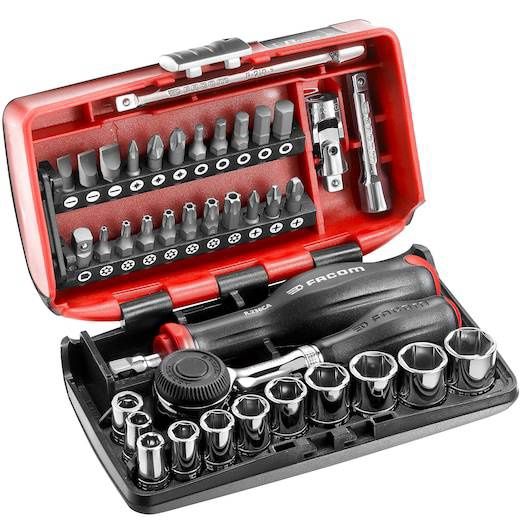Facom R.360NANO 38pc 1/4in Drive Socket Set