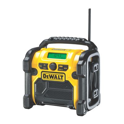 Dewalt DCR020 DAB Digital Radio 240v and Li-ion Bare Unit