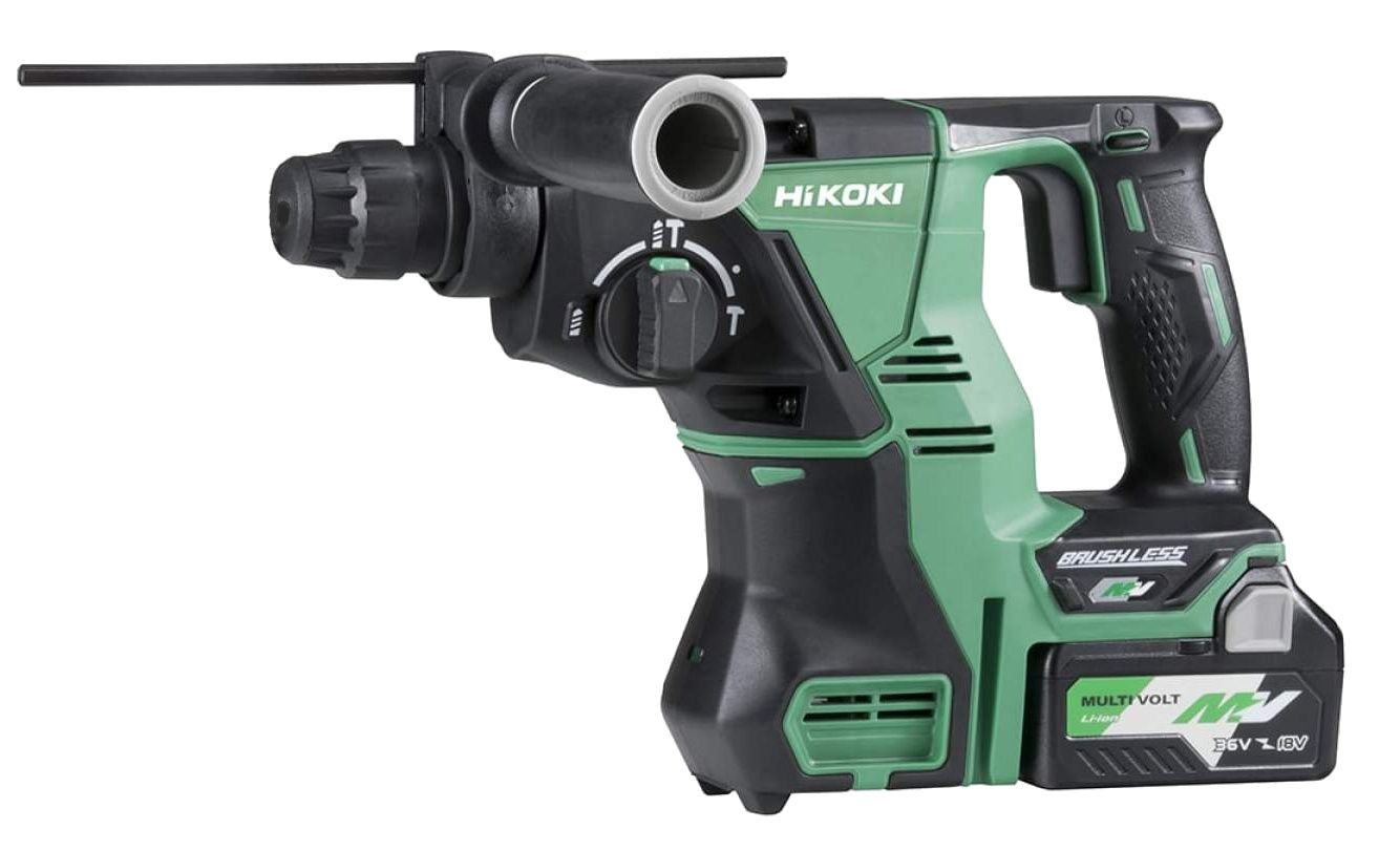 Hikoki DH36DPAJR 36v Multi-Volt SDS Hammer drill kit 2x 2.5ah Batteries