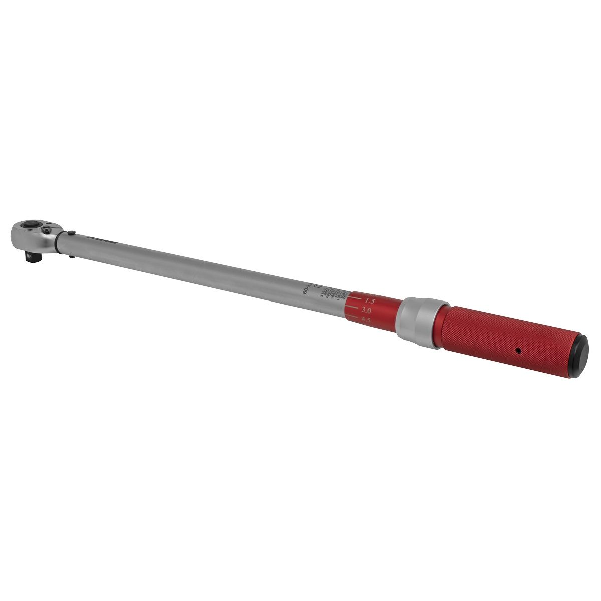 Sealey Premier STW905 Calibrated Micrometer Style Torque Wrench 1/2&quot;Sq Drive 60-330Nm