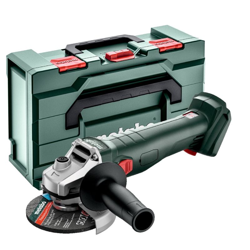 Metabo 602246840 W18L9-115 18v 115mm Angle Grinder Bare Unit and metaBOX 165L