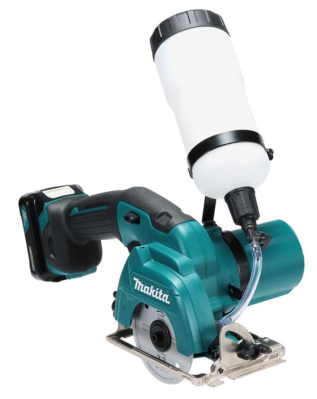 Makita CC301DWAE 12v CXT Tile Cutter with Water Tank Kit 2 x 2.0ah Batteries