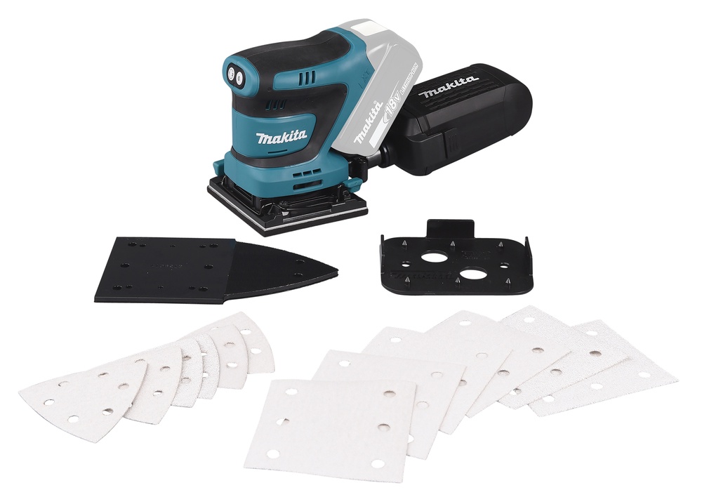 Makita DBO480z 18v LXT Finishing Sander Bare Unit img