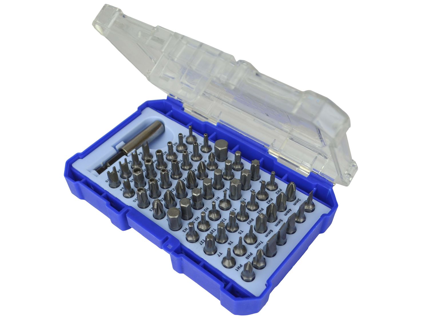 Faithfull FAISBSET61 61pc Security Screwdriver Bit Set