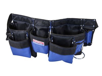 Faithfull FAIDTNPN Double Tool &amp; Nail Pouch 2100D Nylon