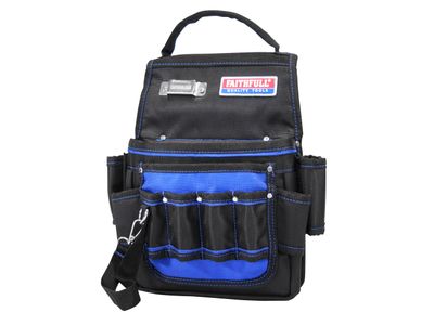 Faithfull FAIEPN Electricians Tool Pouch 2100D Nylon