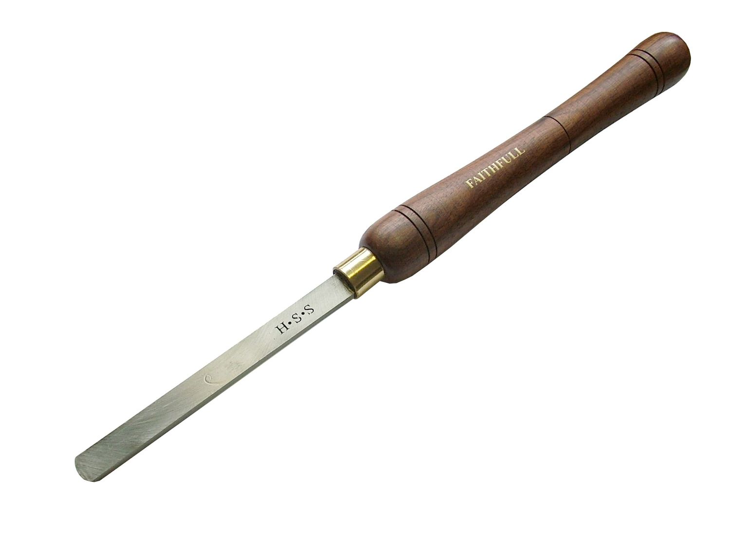 Faithfull FAIWCTRNS15 HSS Turning Chisel 15mm Round Nose