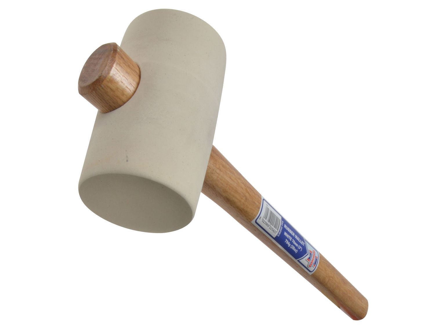 Faithfull FAIRMW3 Rubber Mallet White 794g (28oz)