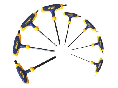IRWIN T10771 8pc Metric  T-Handle Hex Key Set