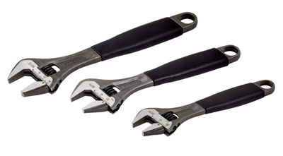 Bahco BAHADJ390 Adjustable Wrench Set (9070/71/72), 3 Piece