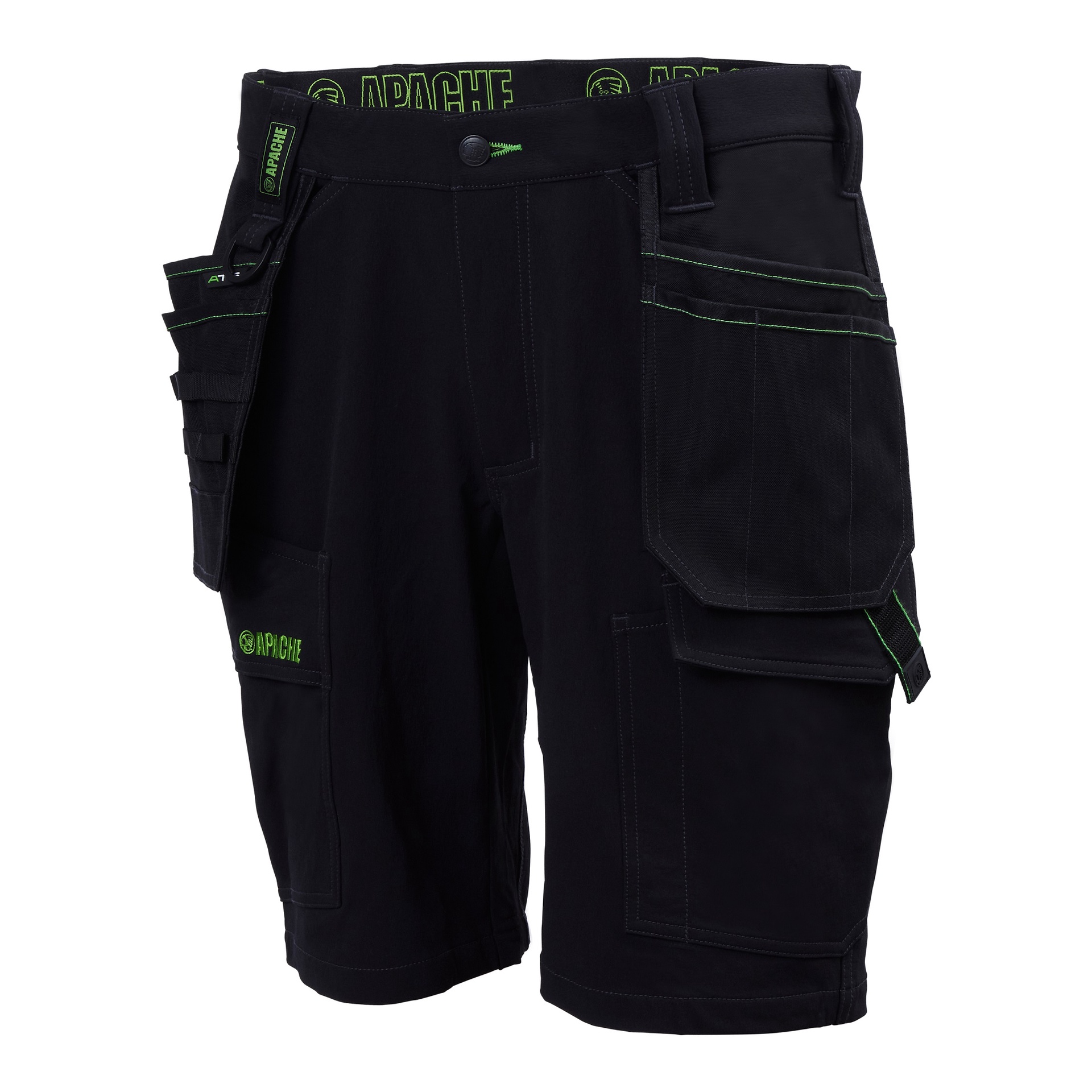 Apache APAWHISTL36 Whistler Black Stretch Holster Shorts 36in Waist img
