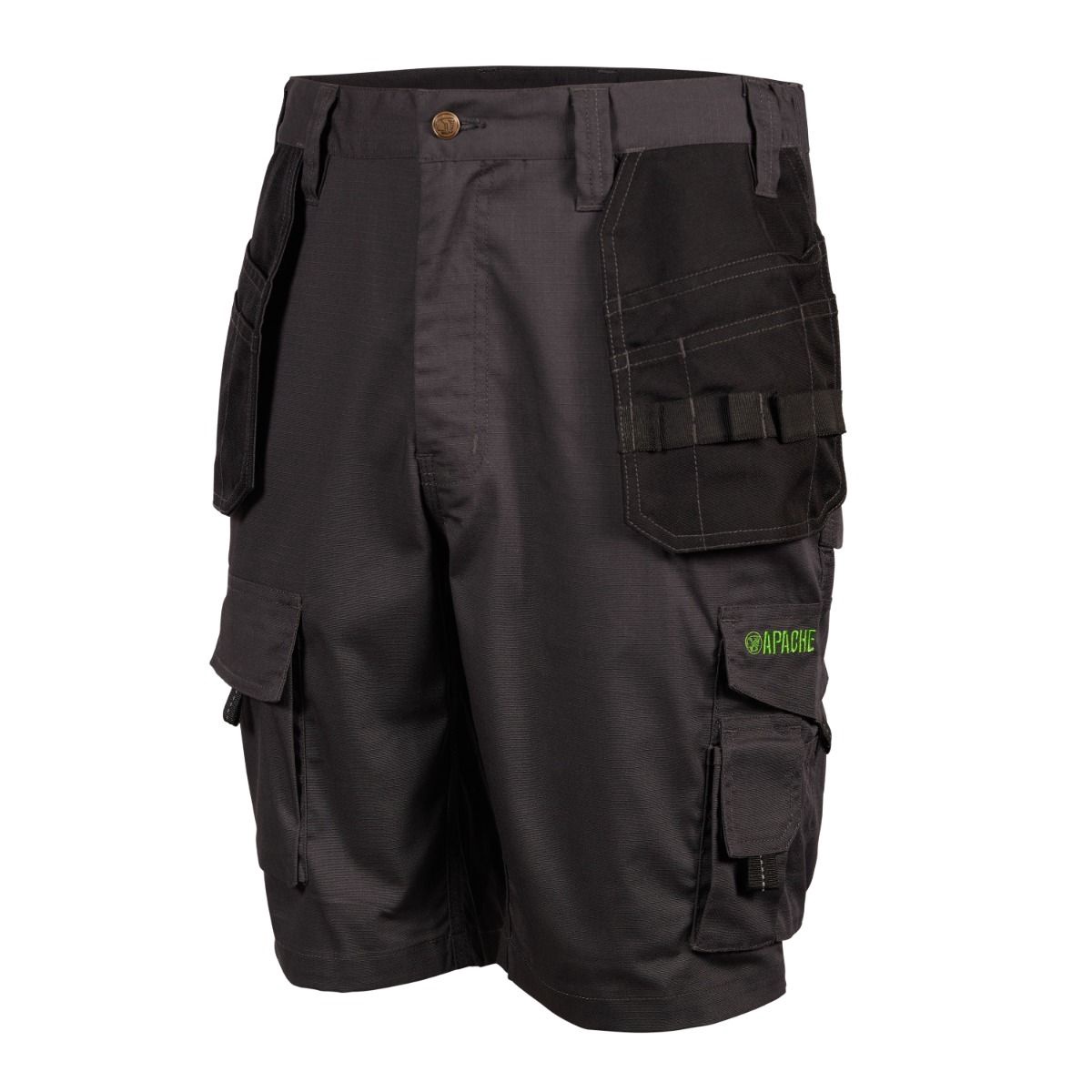 Apache APARIPSG30 Grey Rip-Stop Holster Shorts 30in Waist img
