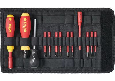 Wiha 40674 14pc TorqueVario-S VDE Screwdriver Set