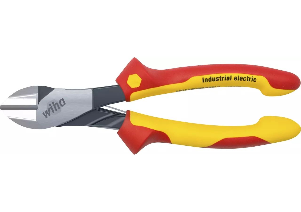 Wiha 41310 Industrial VDE Heavy-duty Diagonal Cutters with DynamicJoint 160mm