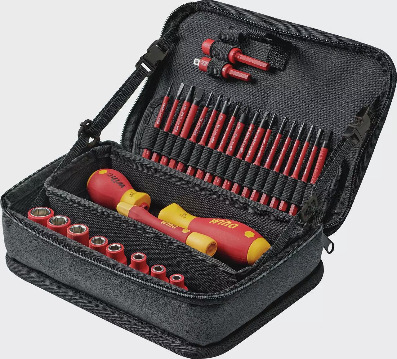Wiha 43465 32pc slimVario VDE Tool Set in Case