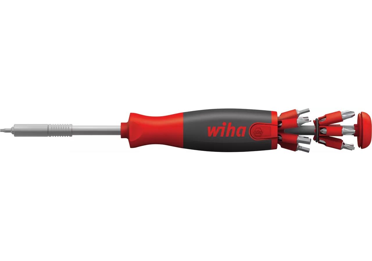 Wiha 43895 LiftUp 26one Bit Screwdriver