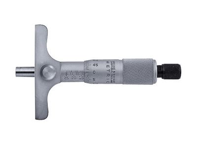 Moore &amp; Wright MAW891M150 891M150 Adjustable Depth Micrometer 0-150mm/0.01mm