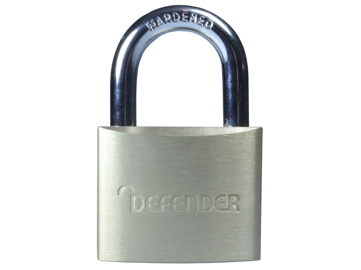 DEFENDER DEFBP4Q Brass Padlock Quad Pack 40mm