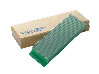 DMT DMTW8E Diamond Whetstone 200mm Wooden Box Green 1200 Grit Extra Fine