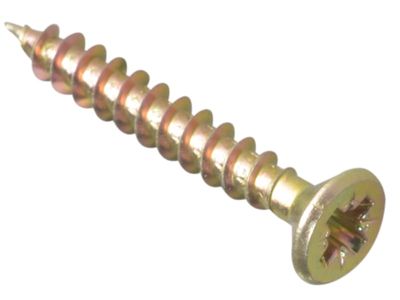 ForgeFix MPS435Y Multi-Purpose Screws ZYP 4.0 x 35mm (200)