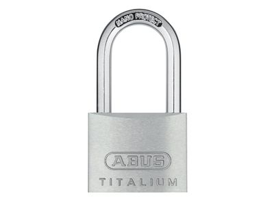 ABUS Mechanical ABUKA54579 64TI/40mm TITALIUM™ Padlock 40mm Long Shackle Keyed Alike KA6411