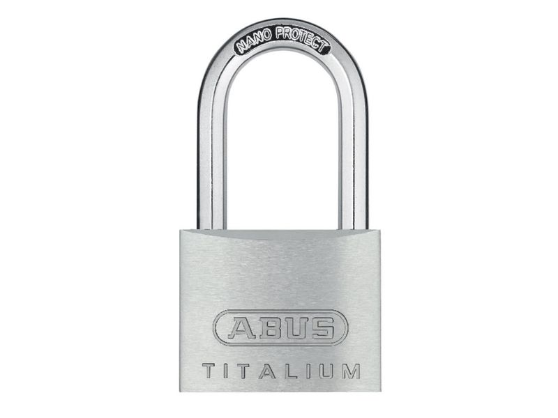 ABUS Mechanical ABUKA54579 64TI/40mm TITALIUM™ Padlock 40mm Long Shackle Keyed Alike KA6411