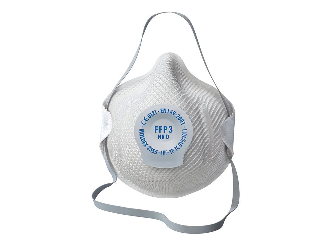 Moldex MOL2555 Classic Series FFP3 NR D Valved Mask (Pack 20)