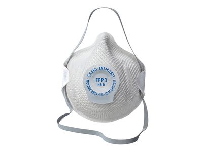 Moldex MOL2555 Classic Series FFP3 NR D Valved Mask (Pack 20)