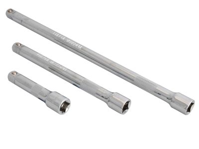 BlueSpot Tools B/S02072 3/8in Square Drive CV Extension Bar Set 3 Piece