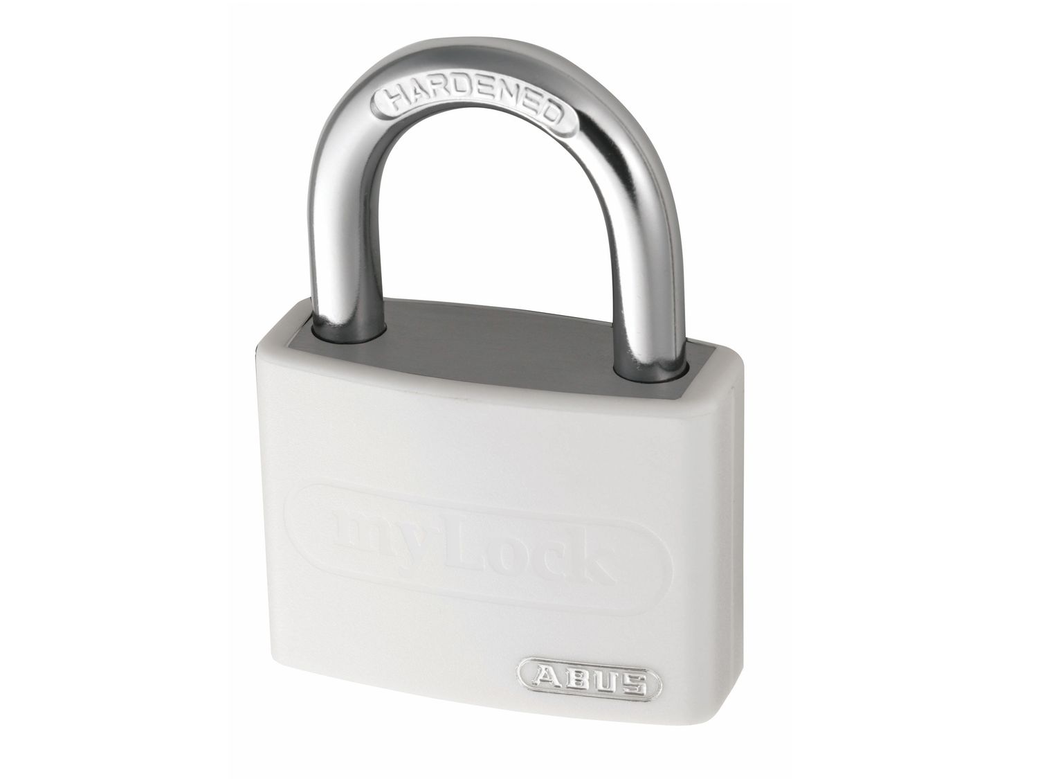 ABUS Mechanical ABU65AL40WHI T65AL/40mm My Lock Aluminium Padlock White