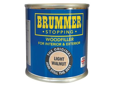 Brummer BRUBM30410 Wood Filler Light Walnut 250g