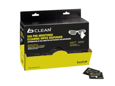 Bolle Safety BOLPACW500 B500 b Clean Cleaning Tissues Dispenser (Pack 500)