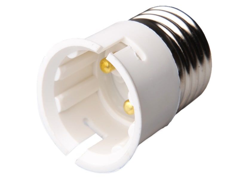Dencon DCN1944NB E27 to B22 Adaptor White
