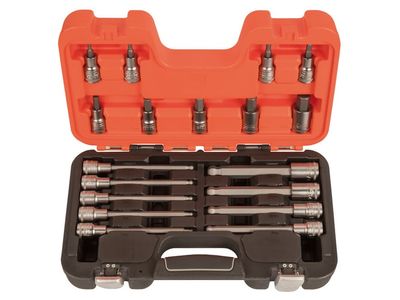 Bahco BAHS18HEX S18HEX 1/2in Drive Socket Set, 18 Piece